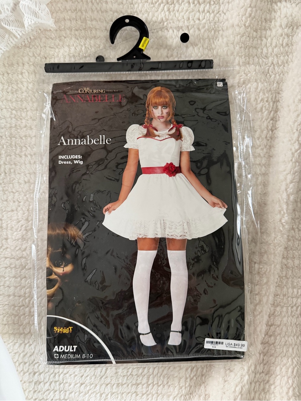 Spirit White and Red Annabelle Costume Dress - Picture 2 of 5